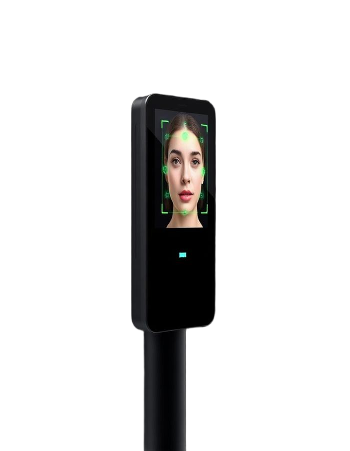 Terminal de reconhecimento facial para controle de acesso